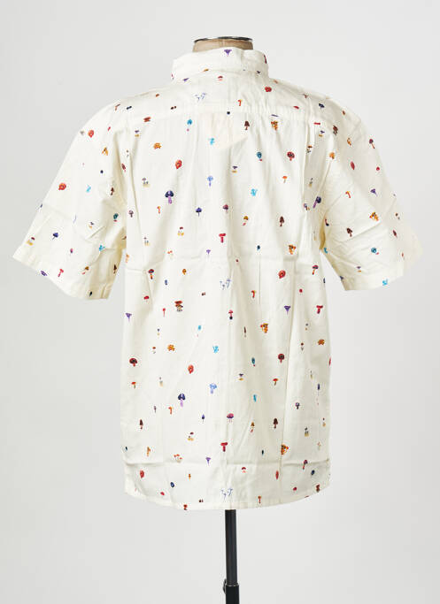 Chemise manches courtes blanc ELEMENT pour homme