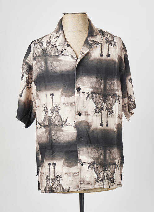 Chemise manches courtes noir ELEMENT pour homme