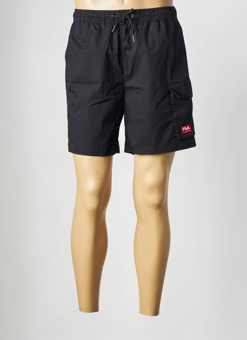 Short noir FILA pour homme