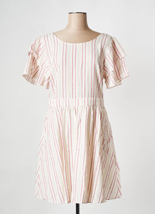 Robe courte beige ATELIER REVE pour femme