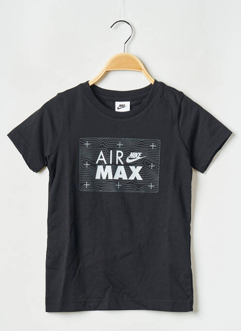 T-shirt noir NIKE pour garçon