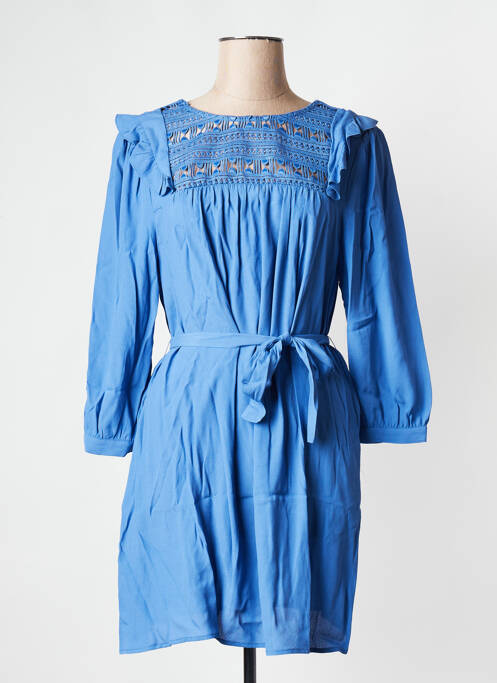 Robe courte bleu SEE U SOON pour femme