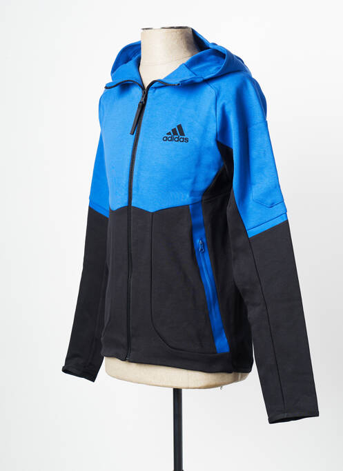 Veste casual bleu ADIDAS pour homme