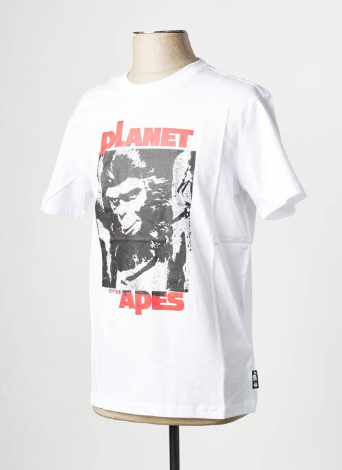 T-shirt blanc ELEMENT pour homme