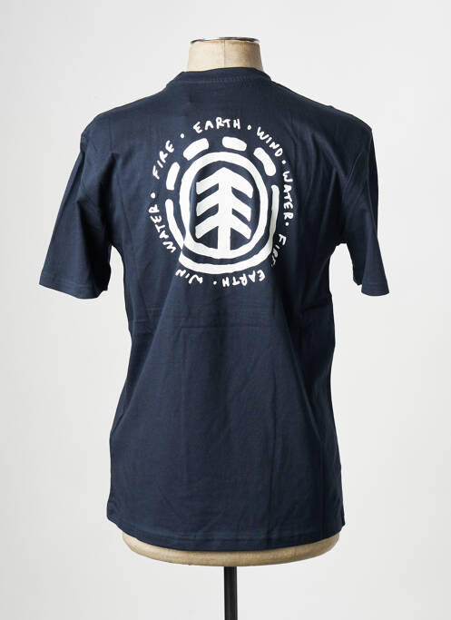 T-shirt bleu ELEMENT pour homme