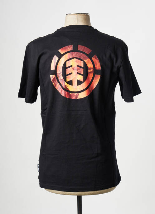 T-shirt noir ELEMENT pour homme