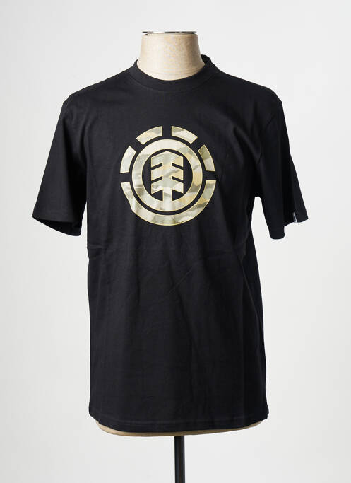 T-shirt noir ELEMENT pour homme