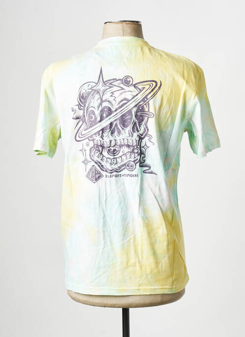 T-shirt jaune ELEMENT pour homme