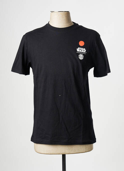 T-shirt noir ELEMENT pour homme