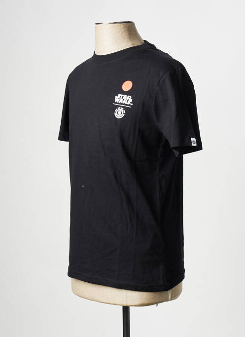 T-shirt noir ELEMENT pour homme