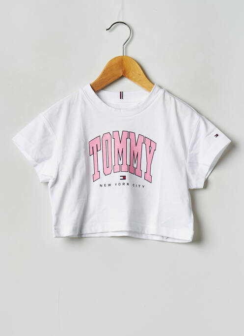 T-shirt blanc TOMMY HILFIGER pour enfant