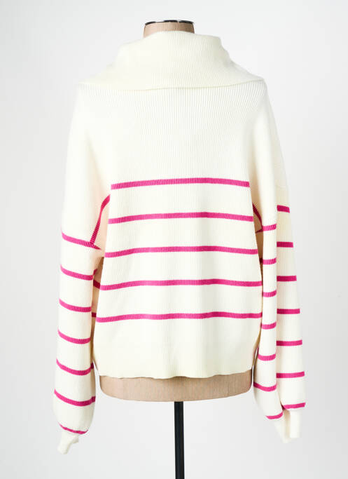 Pull col v blanc Y.A.S femme