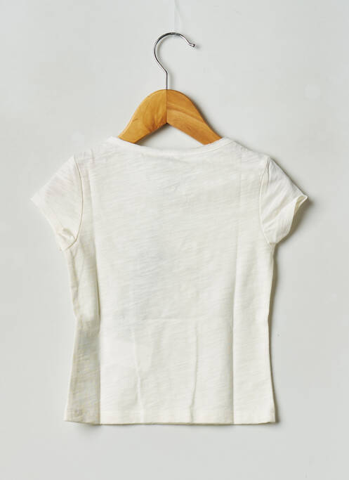 T-shirt blanc IKKS JUNIOR pour fille