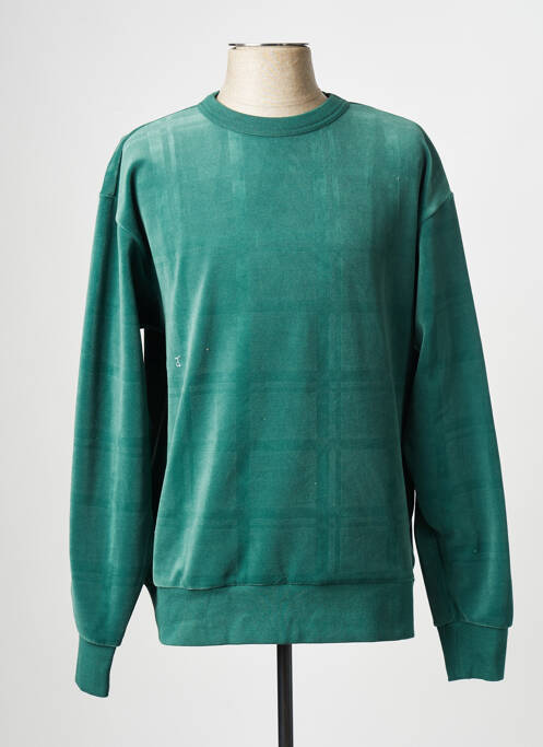Sweat-shirt vert NIKE pour homme