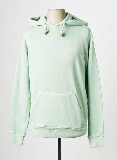 Sweat-shirt vert REEBOK pour homme
