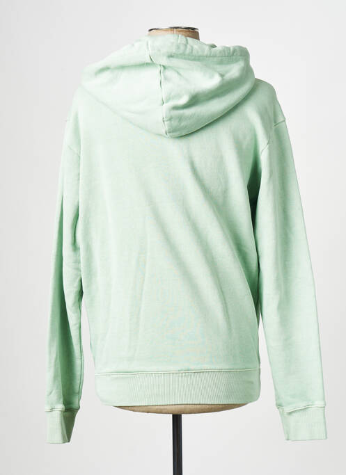 Sweat-shirt vert REEBOK pour homme
