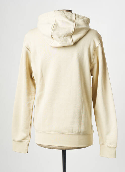 Sweat-shirt beige NIKE pour homme