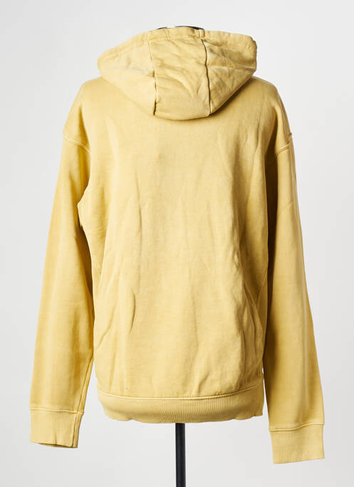 Sweat-shirt jaune REEBOK pour homme