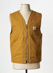 Gilet sans manche marron CARHARTT pour homme seconde vue