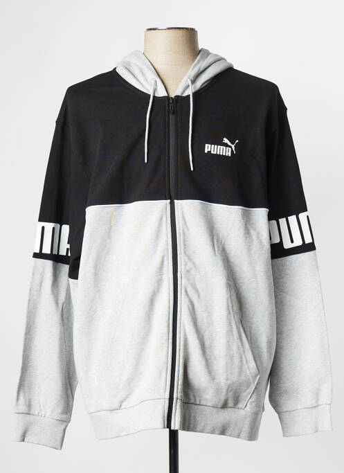 Sweat-shirt gris PUMA pour homme