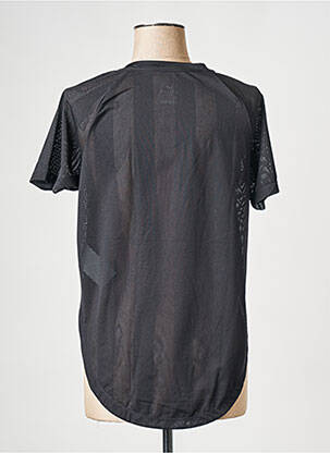 T-shirt col rond noir NIKE femme