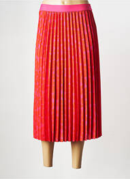 Jupe mi-longue orange CAROLL femme
