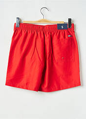Short de bain rouge TOMMY HILFIGER pour homme seconde vue