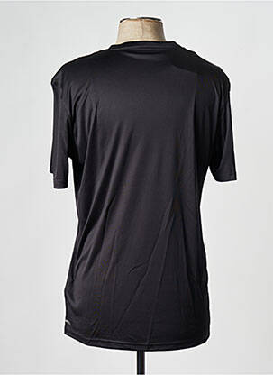 T-shirt col rond noir PUMA homme