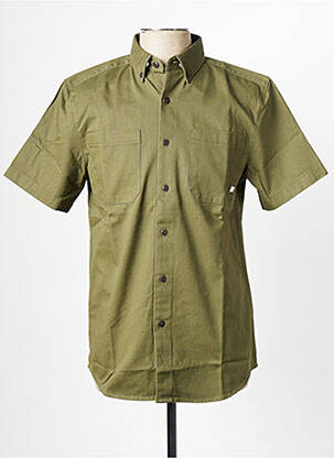 Chemise manches courtes vert FARAH homme