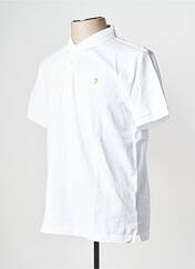 Polo blanc FARAH pour homme seconde vue