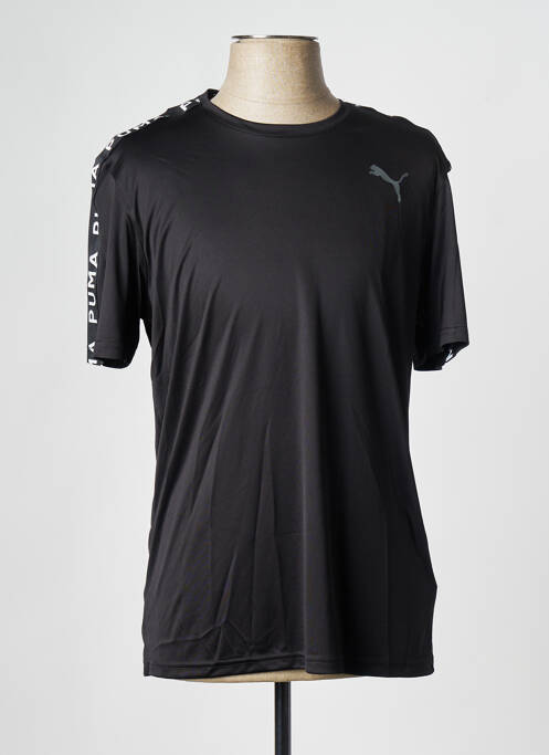 T-shirt noir PUMA pour homme