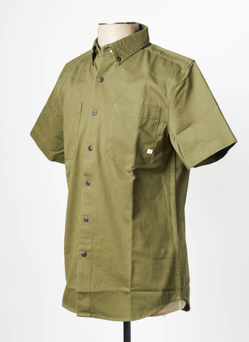 Chemise manches courtes vert FARAH homme