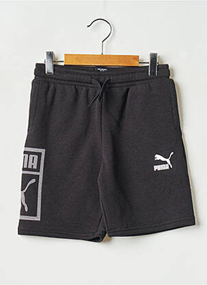 Short noir PUMA pour garçon