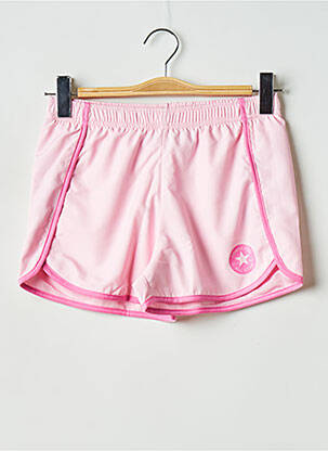 Short rose CONVERSE pour fille