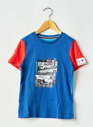 T-shirt col rond bleu PUMA garcon