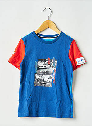 T-shirt bleu PUMA pour garçon