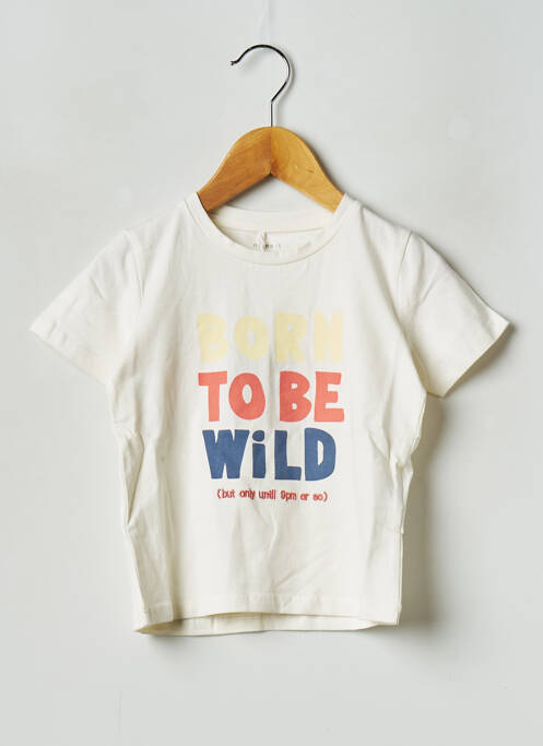T-shirt blanc NAME IT pour garçon