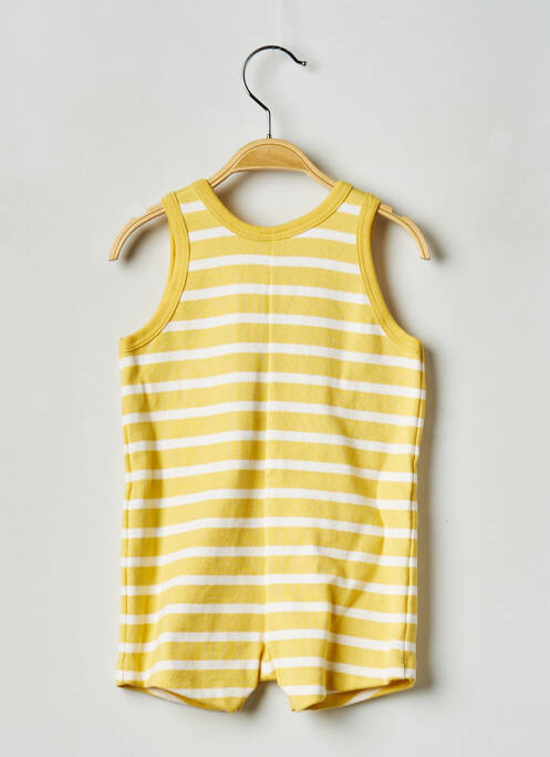 Combishort jaune PETIT BATEAU pour garçon
