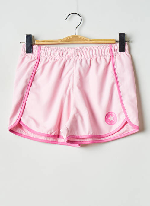 Short rose CONVERSE pour fille