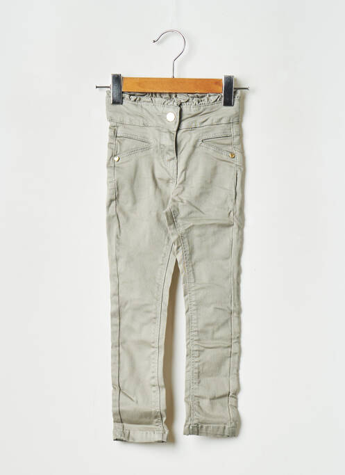 Pantalon slim vert TAPE À L'OEIL pour fille