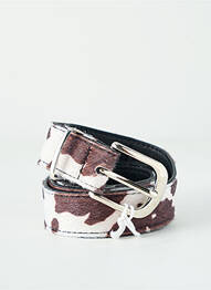 Ceinture marron OBEY homme