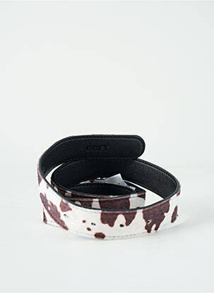 Ceinture marron OBEY homme