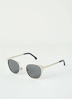 Lunettes de soleil argent KOMONO unisexe