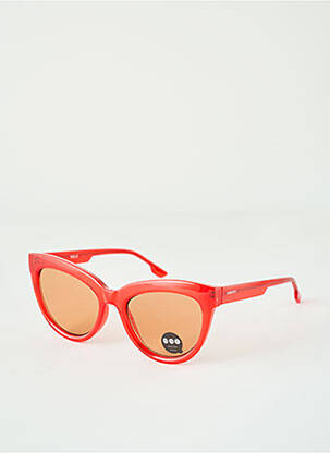 Lunettes de soleil rouge KOMONO pour unisexe