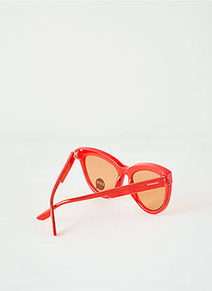 Lunettes de soleil rouge KOMONO unisexe