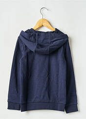 Sweat-shirt à capuche bleu ADIDAS pour garçon seconde vue