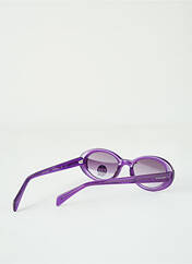Lunettes de soleil violet KOMONO pour unisexe seconde vue