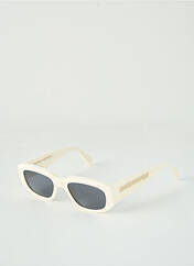 Lunettes de soleil blanc KOMONO pour unisexe seconde vue