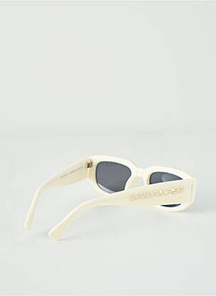 Lunettes de soleil blanc KOMONO unisexe