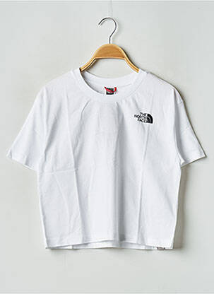 T-shirt blanc THE NORTH FACE pour femme